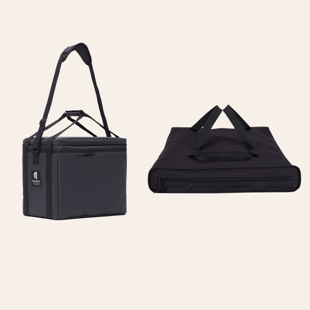 Car combo black 2 x bags spartan pac
